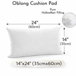 Hollowfibre Inner Cushion Pads Inserts Scatters Filler Extra Filled Plump Cushions in Multiple Sizes - thumbnail 4