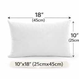 Hollowfibre Inner Cushion Pads Inserts Scatters Filler Extra Filled Plump Cushions in Multiple Sizes - thumbnail 3