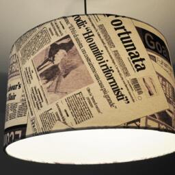 "Lampshade ""Newspaper" - thumbnail 2