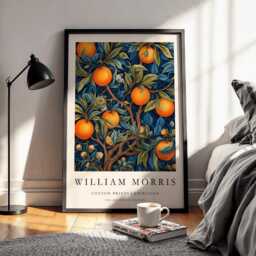 William Morris Orange Tree Poster - Vintage Botanical Wall Art - thumbnail 3