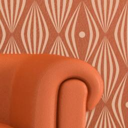 Retro Balloons Allover Wallpaper Stencil Diy Home Decor - thumbnail 3