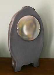 Art Nouveau Metro Mantle Clock - thumbnail 4