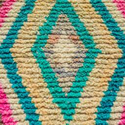 Moroccan Runner Rug - Hallway Pink Boho Vintage - thumbnail 4