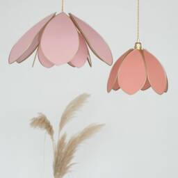Double Flower Pendant Light - Sugar - thumbnail 3