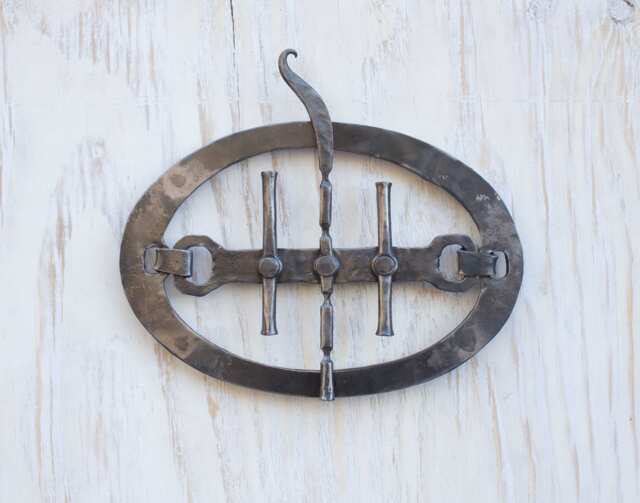 Stand Strong. Botanically Inspired Hand-Forged Artwork - image 1
