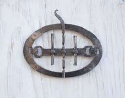 Stand Strong. Botanically Inspired Hand-Forged Artwork