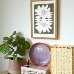Maputo Mozambique Flower Market Print - Nordic Pastel Decor - thumbnail 3