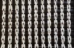 Woven Leather & Cowhide Rug Black & Light Grey Serrano - thumbnail 1