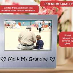 Me & My Grandpa Photo Frame - Picture Present Gift For - thumbnail 2