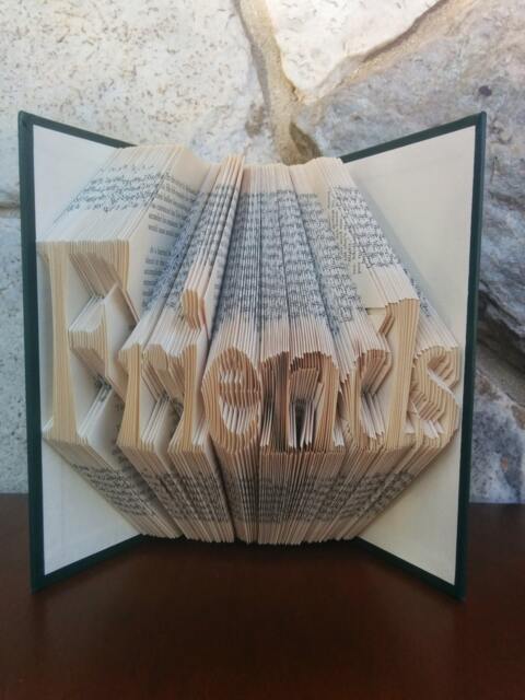 Friends - Folded Book Art Fully Customizable, Quaker, Friend - image 1
