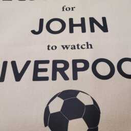 Personalised Football Cushion. Add Any Name & Team. Christmas Present - Made in UK - thumbnail 3
