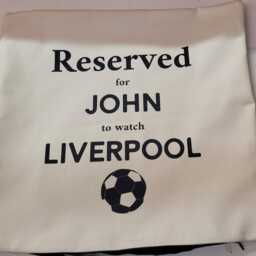 Personalised Football Cushion. Add Any Name & Team. Christmas Present - Made in UK - thumbnail 4