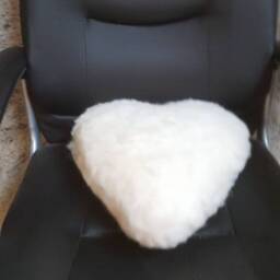 Heart Shape Wool Cushions Made in UK - thumbnail 2