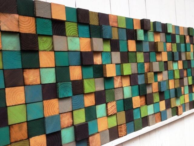 Wood Wall Art 3D, Sculpture - image 1