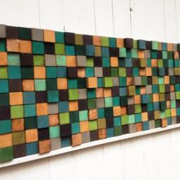 Wood Wall Art 3D, Sculpture - thumbnail 3
