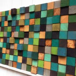 Wood Wall Art 3D, Sculpture - thumbnail 4