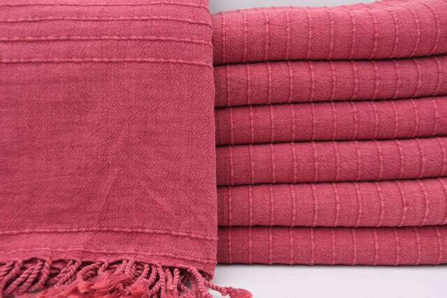 "stone Washed Towel, Turkish Towel, Bath Peshtemal, 36""x69" - image 1