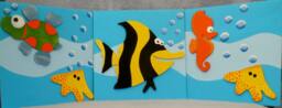 Friendly Ocean Characters Wall Hanging Decoration - thumbnail 1