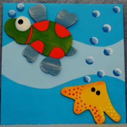 Friendly Ocean Characters Wall Hanging Decoration - thumbnail 2