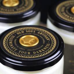 Prosperity Candle - Bayberry - Abundance & Wealth Ritual Green Witch Altar Traditional Holiday Scent Soy - thumbnail 3