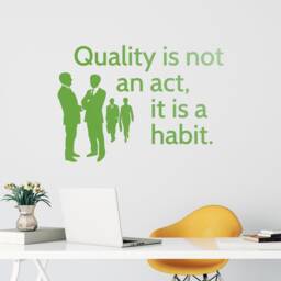 Office Quote Vinyl Wall Decal Motivational Inspirational Business Stickers Mural - #2958Di - thumbnail 3