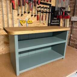 Hallway Bench With Shoe Storage Curved Top Backing - thumbnail 4