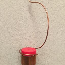 Copper Hummingbird Feeder I - thumbnail 2