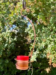 Copper Hummingbird Feeder I - thumbnail 1