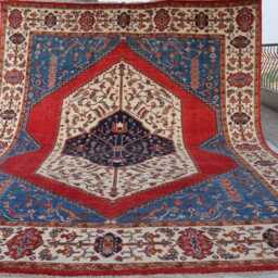 8'5x9'11 Handmade Medallion Wool Rug, Afghan Luxury Farmhouse New Mamluk Design Area Bedroom Livingroom Office D??cor Carpet - thumbnail 4