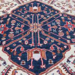 8'5x9'11 Handmade Medallion Wool Rug, Afghan Luxury Farmhouse New Mamluk Design Area Bedroom Livingroom Office D??cor Carpet - thumbnail 2