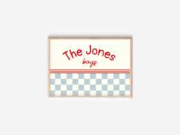 Personalised Brothers Prints For Boys Bedroom, Nursery Or Playroom - Unframed - thumbnail 1