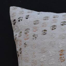 Kilim Pillow Embroidery Cotton Coussin Morrocan Cushion 26 X Boho Kissen Housse 65X65 Rug Covers - thumbnail 2