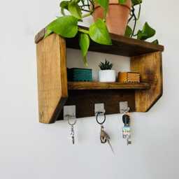Entryway/ Key Holder/Coat Rack - thumbnail 2