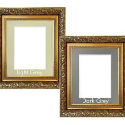 Ornate Dahlia Gold Photo Frame With Mount - thumbnail 3