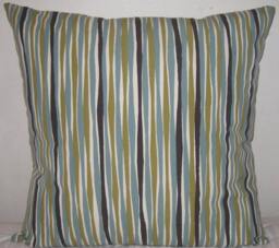 "striped Decorative Pillow Cover 24""x 24" - thumbnail 1