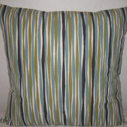"striped Decorative Pillow Cover 24""x 24" - thumbnail 3