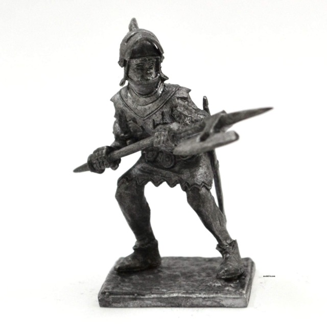 Tin 54mm Figure Knight. Europe 15Th Century - image 1
