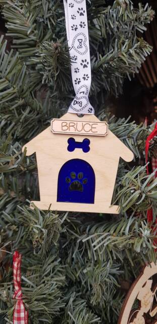 Dog Kennel Christmas Tree Decoration - image 1