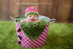 Chunky Grass Green Newborn Baby Blanket Photography Prop