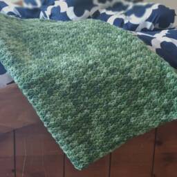 Green Baby Blanket. Camo Boy Girl Car Seat Cover. Baby Shower Gift - thumbnail 3