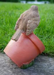 Sitting Robin Bird Feeder Ornament - thumbnail 3
