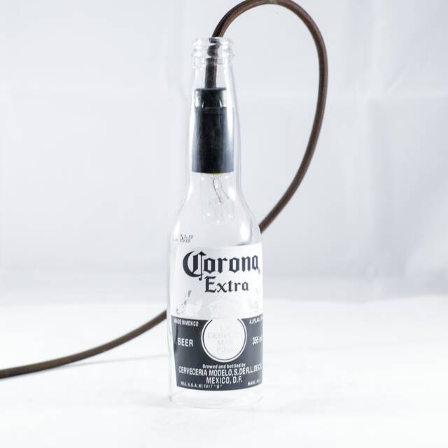 Corona Extra Bottle Pendant Lamp Made From The Bottle - image 1