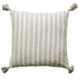 stripe Tassel Pillow Cover Layering Covers 20 X Decorative Spring With Tassels Throw - thumbnail 3