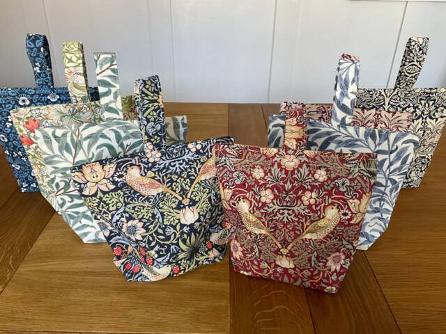 William Morris Fabric Door Stop Unfilled/15 Choices Room Decor Gifts - image 1