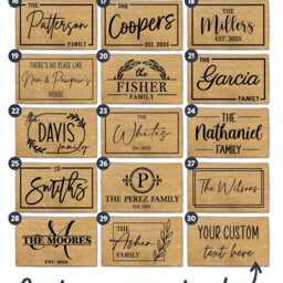 Home Decor Doormat - Entrance Entryway Front Porch Patio Door Gift Ready - thumbnail 3