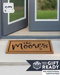 Home Decor Doormat - Entrance Entryway Front Porch Patio Door Gift Ready - thumbnail 1