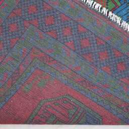 7x10 Red Afghan Rug Turkmen Tribal Ersari Rug, Hand Knotted Veg Dyes Wool Oriental Traditional Area Bedroom Living Room - thumbnail 4