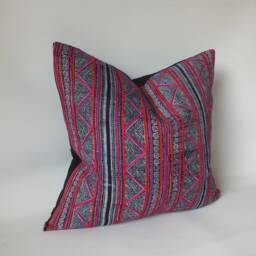 Sofa Cushions Living Room Pillows Decorative Throw Cushion Home Decor Pillowcase Hmong Old Fabric - thumbnail 3