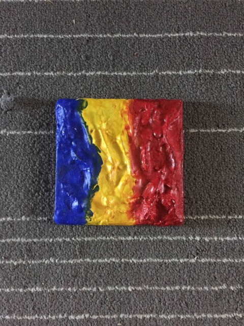 Colorful Plaster Block