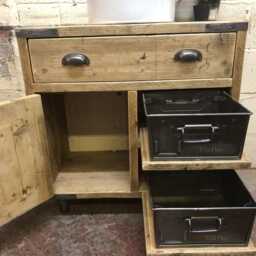 Shoreditch - Handmade Reclaimed Timber Bathroom Furniture - thumbnail 3
